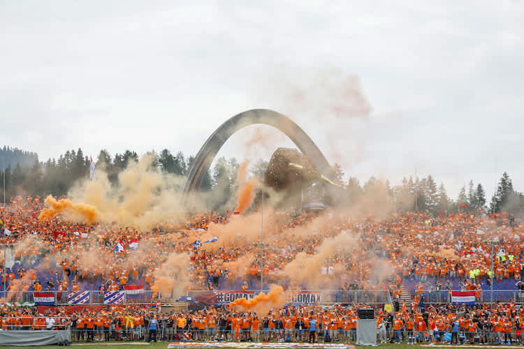 Max Verstappen kann auf seine Fans zählen
