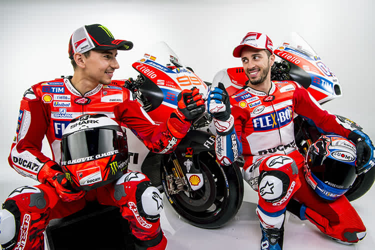 Jorge Lorenzo und Andrea Dovizioso