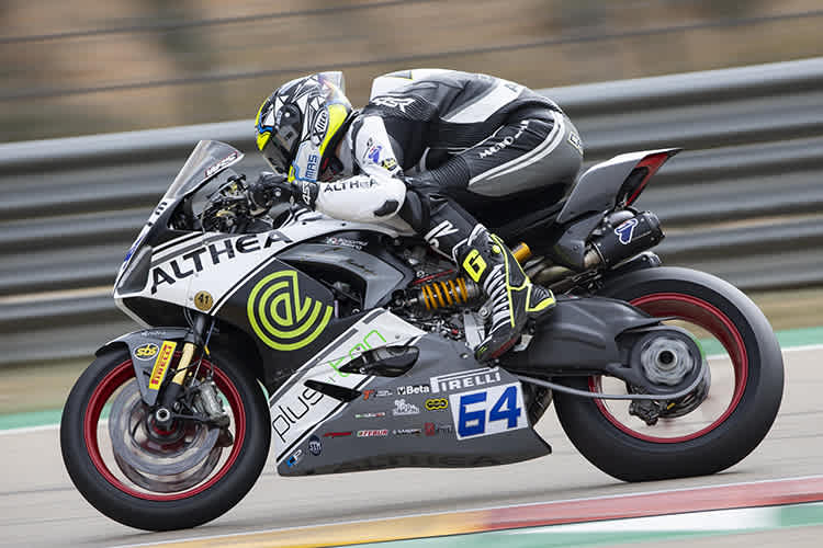 Federico Caricasulo war bester Ducati-Fahrer