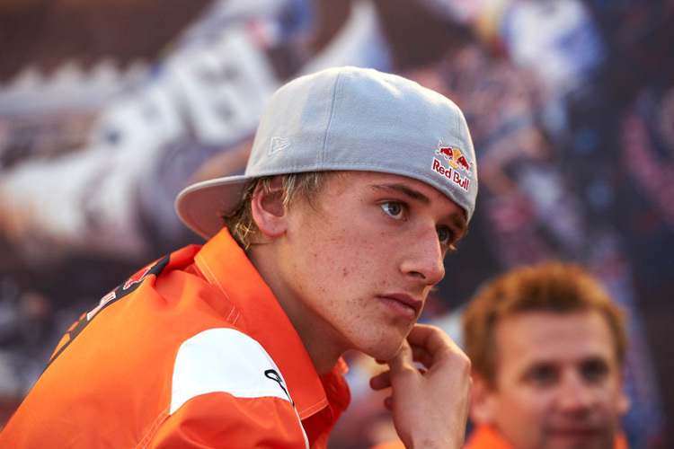 Top Ten Platz in der SX-WM: Ken Roczen