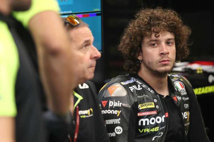 «Es liegt nicht am Reifen, sondern an den Regeln», betont Marco Bezzecchi