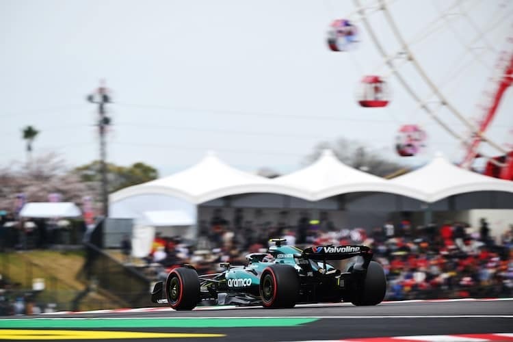 Fernando Alonso war im Qualifying von Japan am Limit – aber nie darüber hinaus