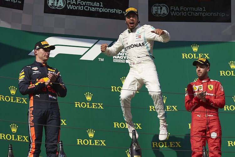 Lewis Hamilton und Mercedes dominieren