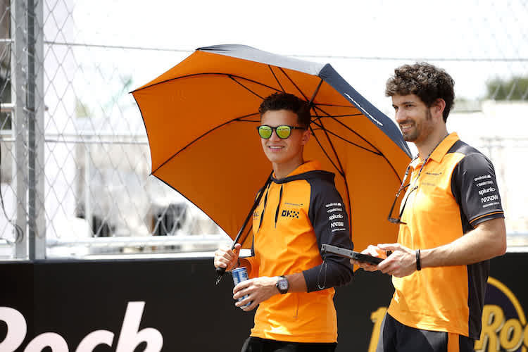 McLaren-Star Lando Norris erntet ein dickes Lob von Zak Brown 