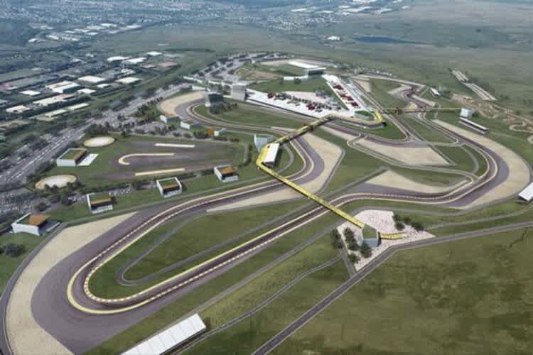 So soll der Circuit of Wales aussehen, der Baustart verzögert sich jedoch immer weiter