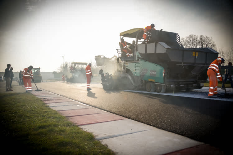 Die Bauarbeiten in Misano werden noch bis zum 10. März andauern