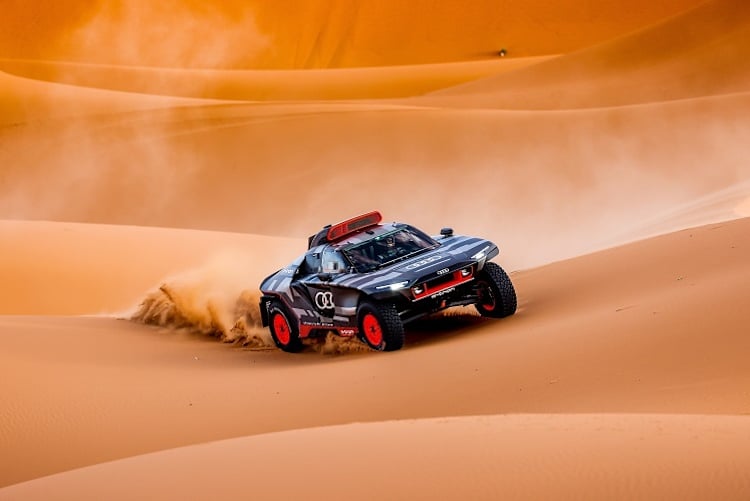 Audi RS Q e-tron - Dakar Test Zaragoza