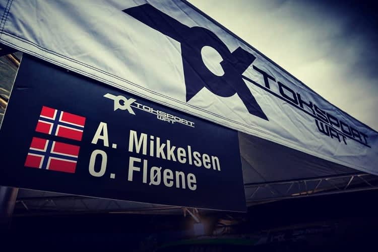 Andreas Mikkelsen 2021 zusammen mit Toksport