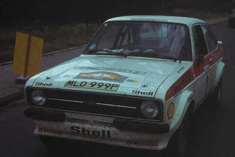 Arin Vatanen bei der Hunsrück-Rallye 1977