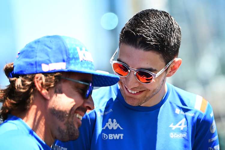 Alpine-Teamchef Otmar Szafnauer ist sich sicher: Fernando Alonso und Esteban Ocon können auch in Monza in die Punkte fahren