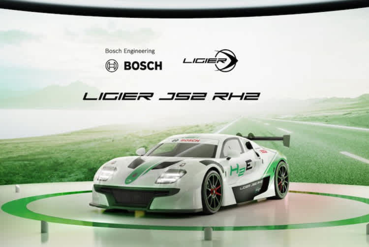 Der Ligier JS2 RH2 wurde im Rahmen der 24h Le Mans präsentiert.