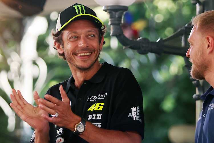 Valentino Rossi freut sich auf sein Sprint Cup-Comeback