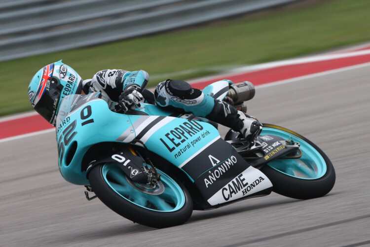 Danny Kent auf der Honda des Leopard-Teams