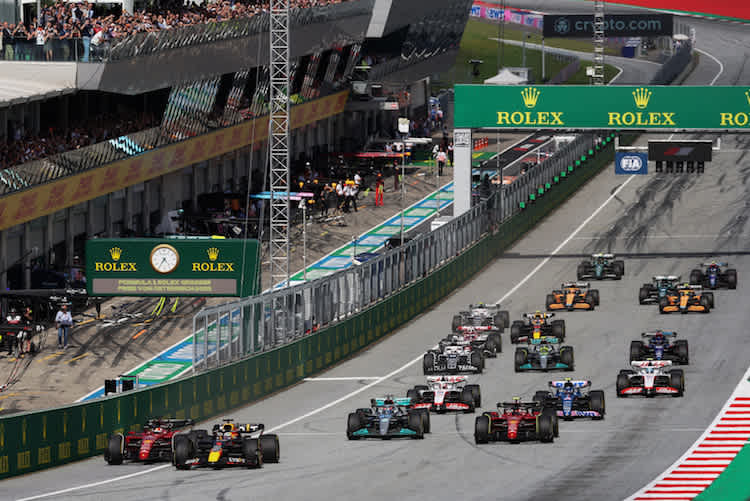 Max Verstappen sicherte sich den Sieg im Spielberg-Sprint