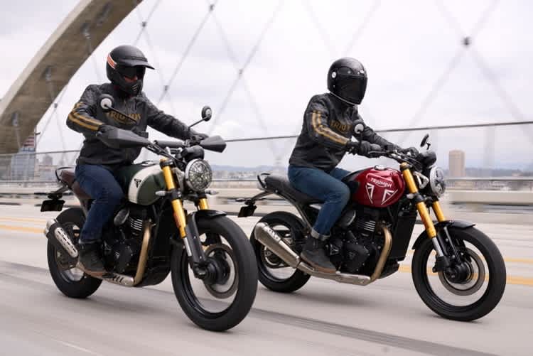 Triumph Scrambler 400X und Speed 400: Völlig neue Einzylinder-Maschinen von Triumph 