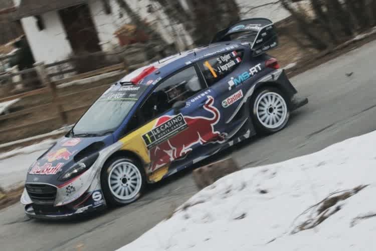 Sébastien Ogiwer auf dem Weg zum vierten «Monte»-Sieg