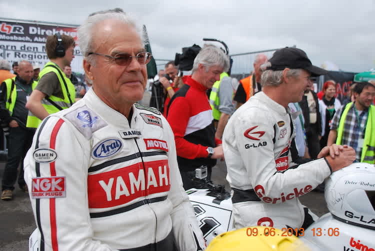 Der zweifache Motorrad-Weltmeister Dieter Braun (Dielheim) kommt als Gast nach Hockenheim