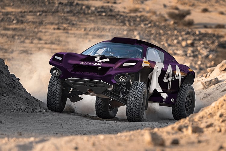 Der X44 E-Extreme von Lewis Hamilton