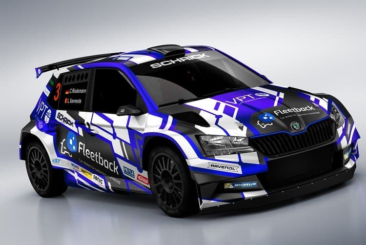 Der Skoda Fabia Rally2 Evo von Christian Riedemann