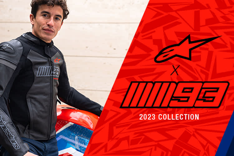 Marc Márquez präsentiert seine neue Alpinestars-Kollektion