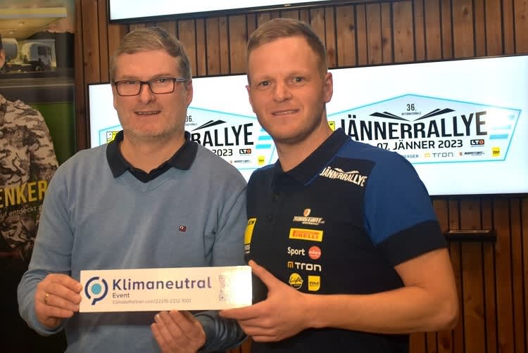 Die Jännerrallye ist nun klimaneutral