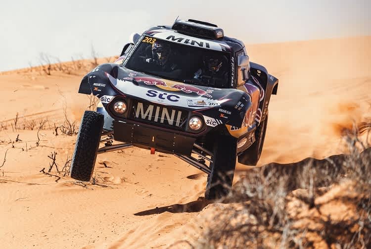 Carlos Sainz bei der Baja Hail