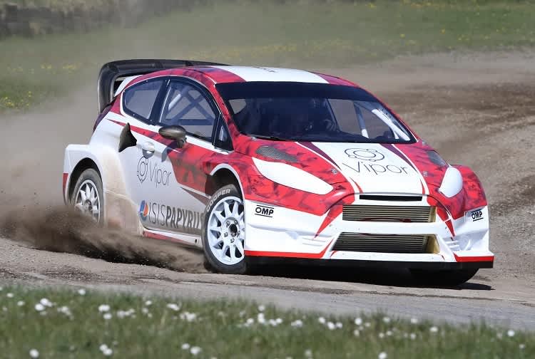 Der Ford Fiesta RX des Teams Austria