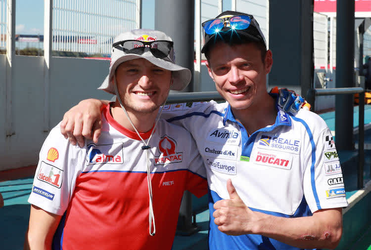 Mit Jack Miller lieferte sich der Spanier in Austin ein packendes Duell