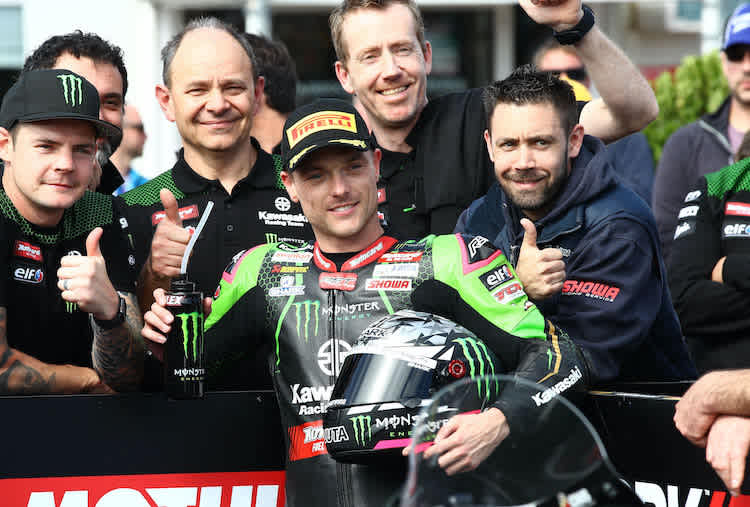 Kawasaki steht hinter Alex Lowes