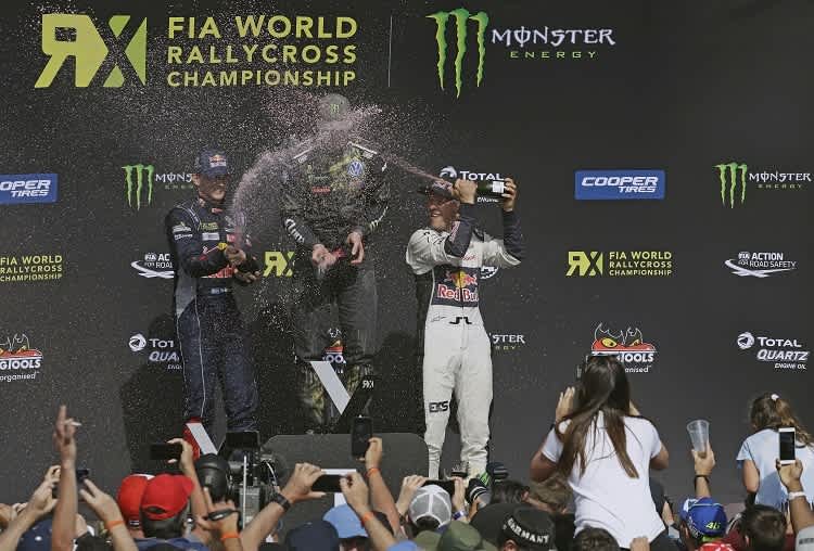 Vize-Champion Mattias Ekström