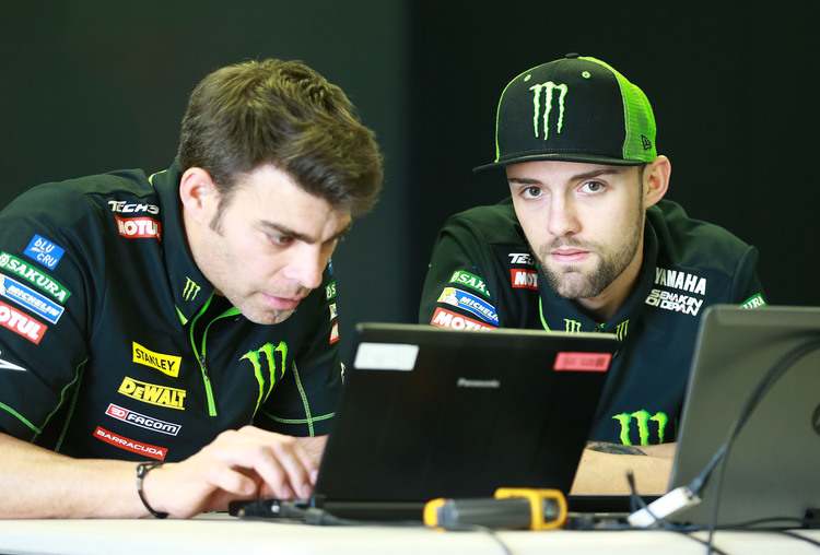 Jonas Folger mit Crew-Chief Nicolas Goyon