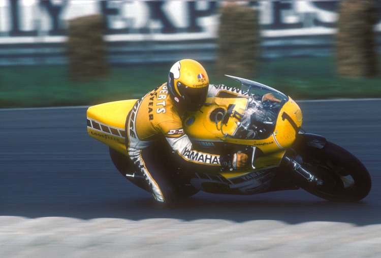 Was bei Kenny Roberts das Knie war....