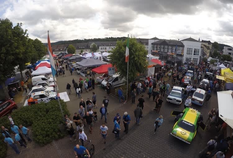 Der Marktplatz in Daun