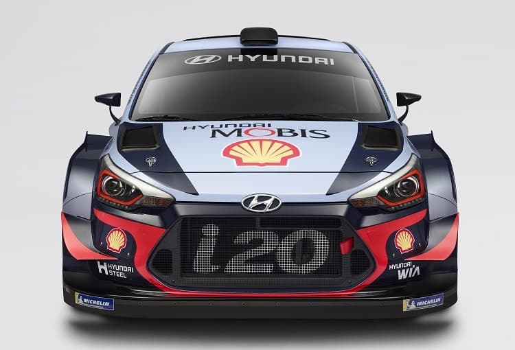 Der Hyundai i20 Coupé WRC in der Angriffsstellung