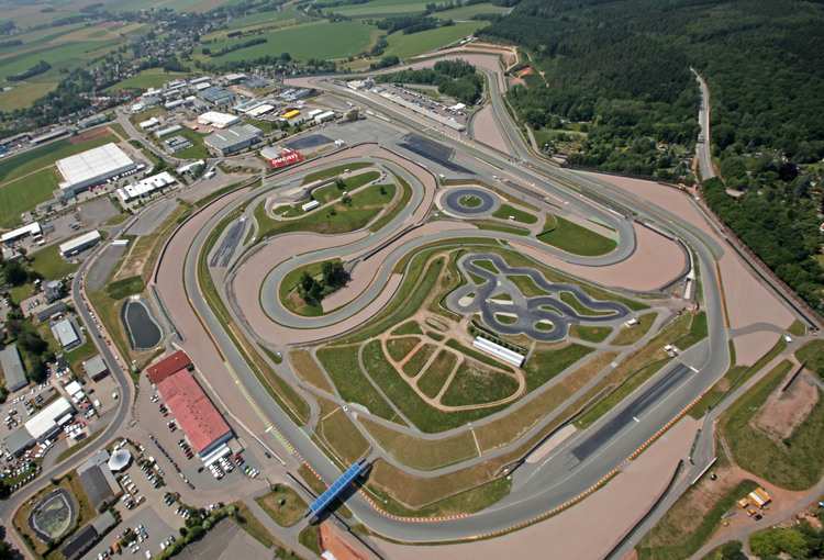 Luftaufnahme des Sachsenrings