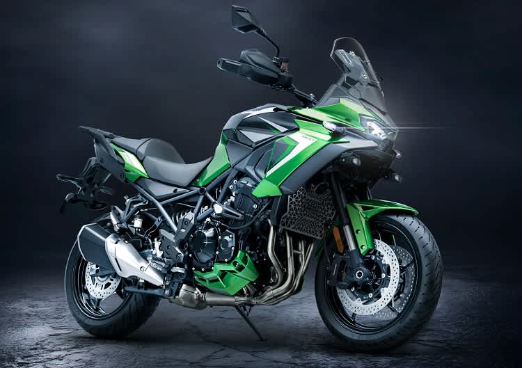 Schnittig: «Aero Edge» nennt Kawasaki das Designkonzept der Versys 900