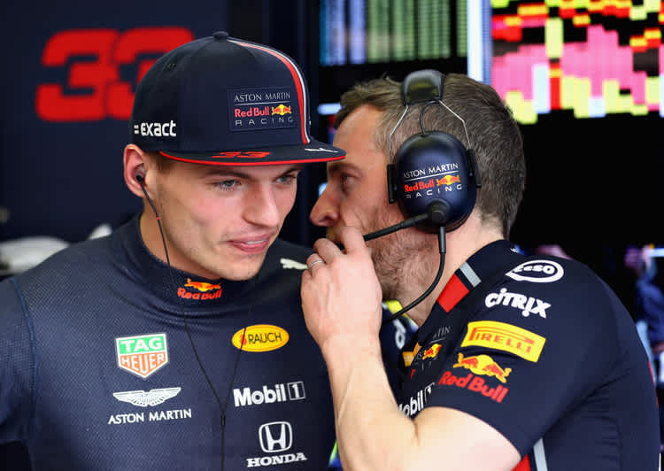 Max Verstappen und Lee Stevenson, hier beim GP von Australien 2019, hatten ein gutes Verhältnis