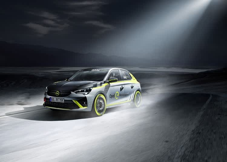 Der Opel Corsa e-Rally