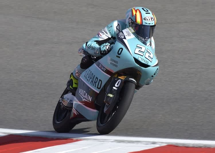 Schnellster Moto3-Pilot am Freitag in Portimao: David Almansa (Leopard Racing)