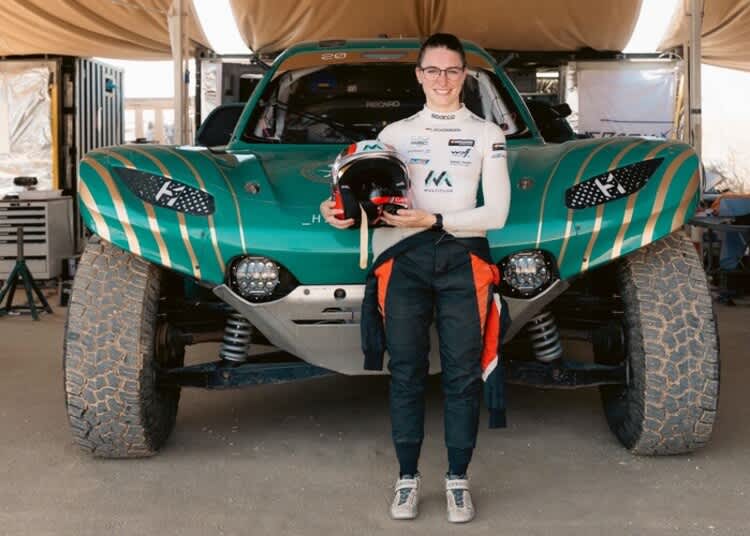 Extreme H-Serie: Mit neuem E-Boliden geht für Claire Schönborn ein neues, weiteres Betätigungsfeld auf