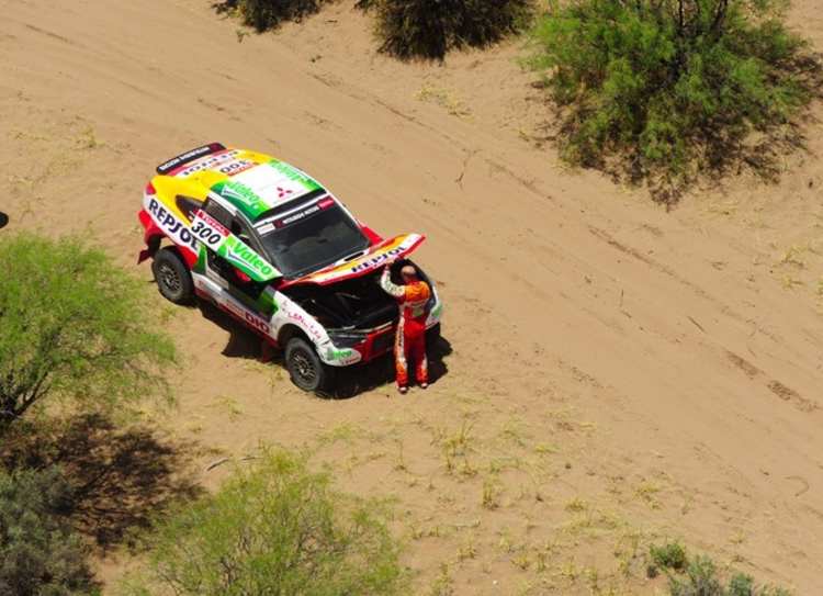 Stephane Peterhansel droht auf der Dakar 09 das Aus! 