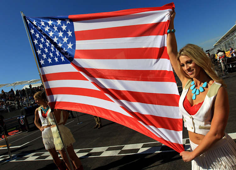 Diese Flagge werden wir in Austin sehr oft sehen