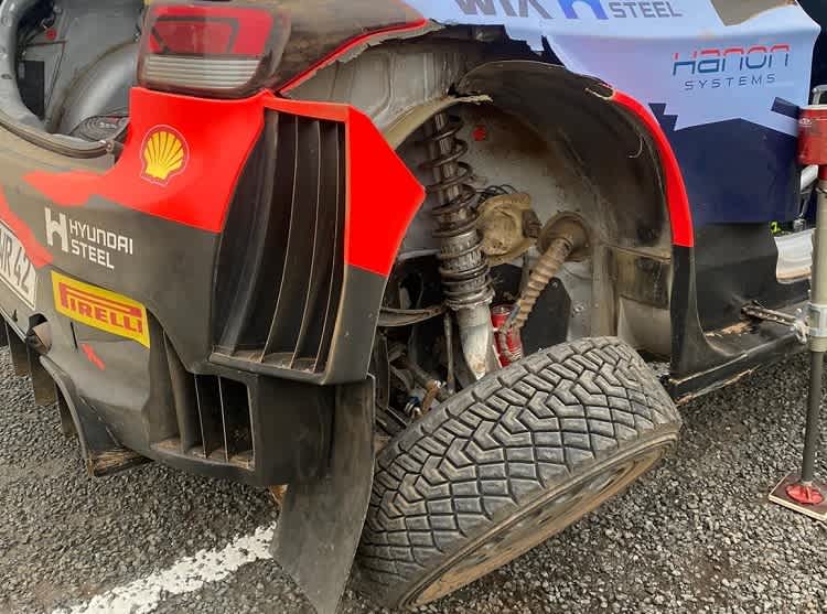 Der Hyundai i20 WRC von Thierry Neuville