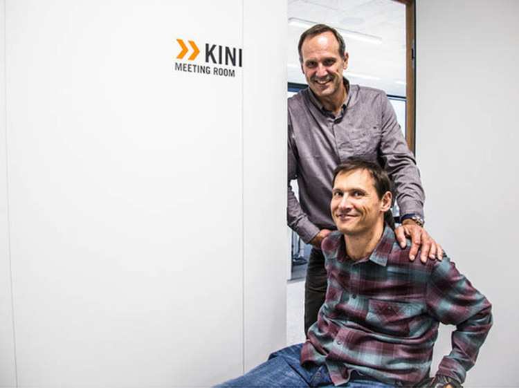 Heinz Kinigadner mit Sohn Hannes