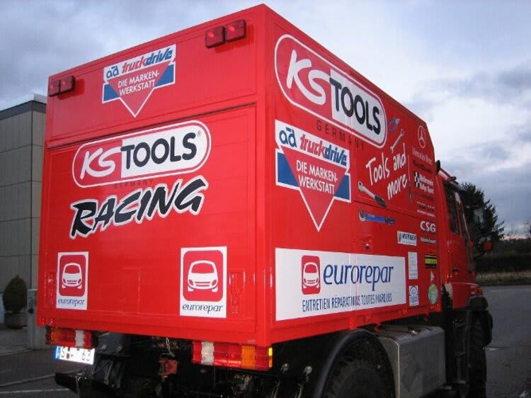 Thomas Wallenwein startet im Unimog bei der Dakar