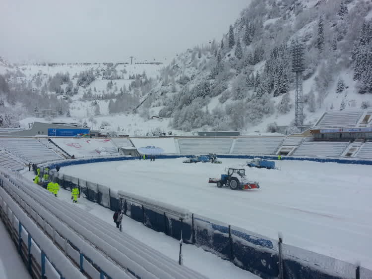 Mindestens 25cm Neuschnee fielen innerhalb weniger Stunden