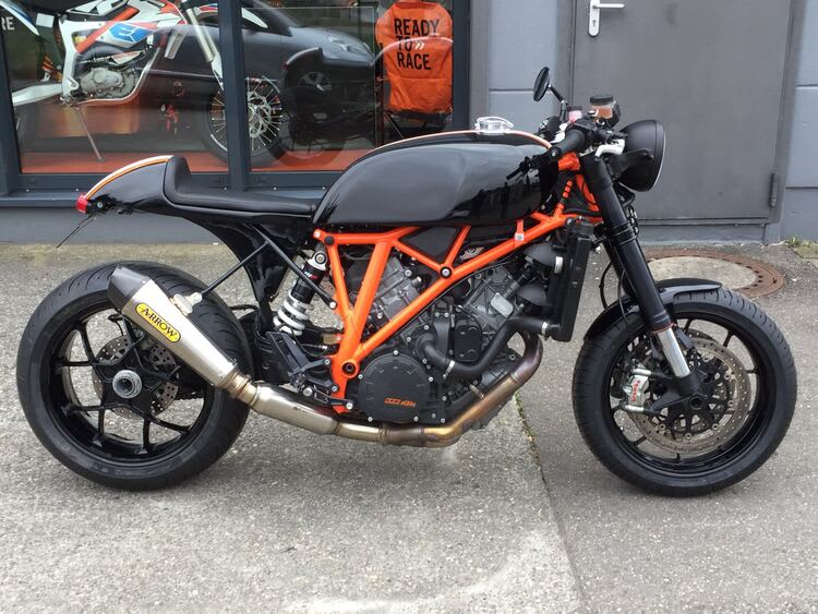 Der Umbau von Zachmann ist als KTM 1290 Super Duke kaum mehr zu erkennen 