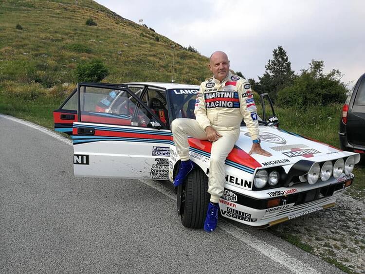 Miki Biasion und der Lancia Delta HF