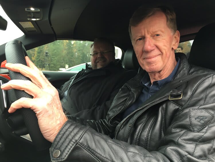 Walter Röhrl als «Taxifahrer»