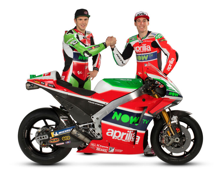 Scott Redding und Aleix Espargaró vor der Saison 2018